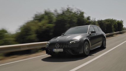 Mercedes-AMG C 63 S E PERFORMANCE Estate Driving Video