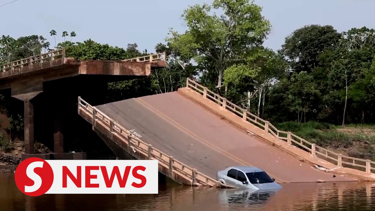 Bridge collapses in Brazilian Amazon, 3 killed and up to 15 missing