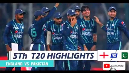 Pakistan vs England 5 T20 Match Full Highlights 2022 in Lahore