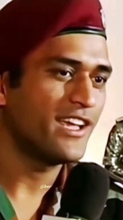 Ms Dhoni interview.