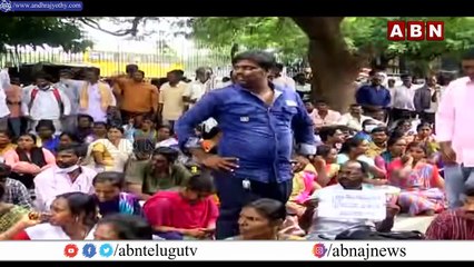 తెలంగాణ ప్రభుత్వానికి చెమటలు పట్టిస్తున్నవీఆర్_ఏల ప్రొటెస్ట్_ __ TRS __ INSIDE __ ABN Telugu