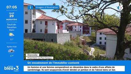 29/09/2022 - Le 6/9 de France Bleu Béarn Bigorre en vidéo