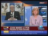 LePen FN - BFMTv