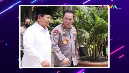 Tujuan Prabowo Temui Kapolri hingga Beri Pistol G2 Elite