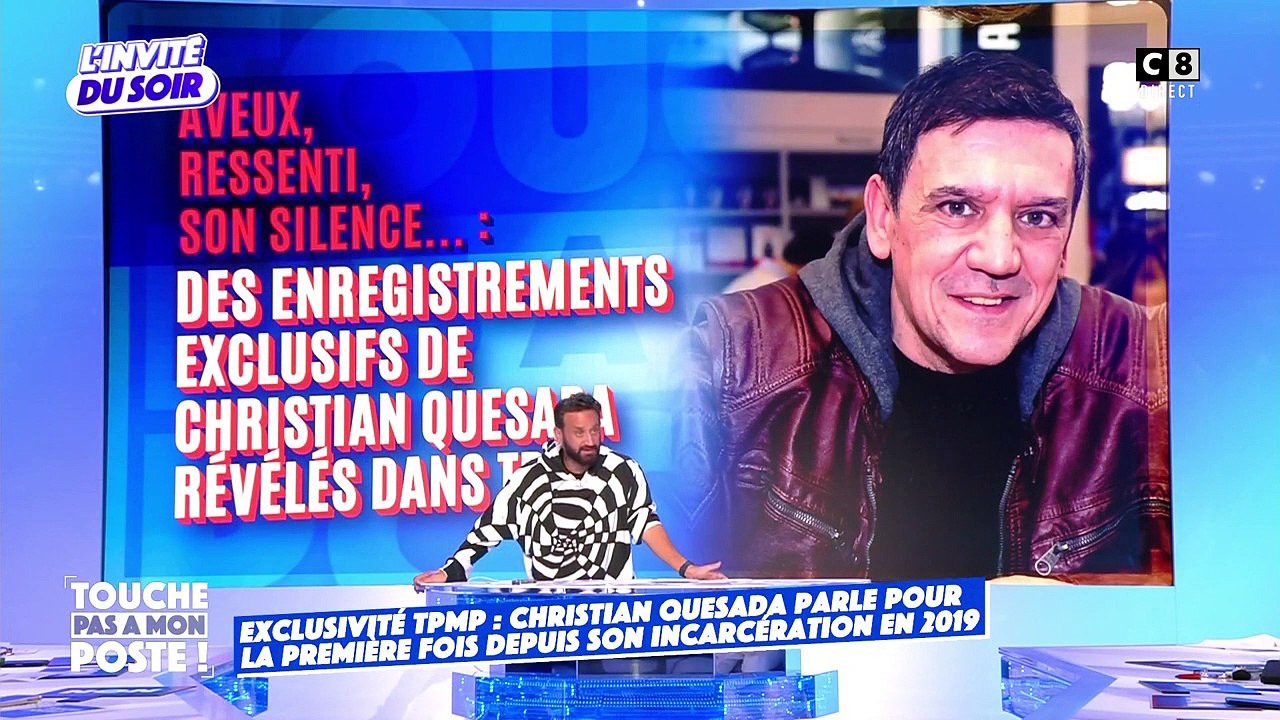 Guillaume Genton raconte son entrevue avec Christian Quesada depuis la prison - "Touche pas à mon poste", C8