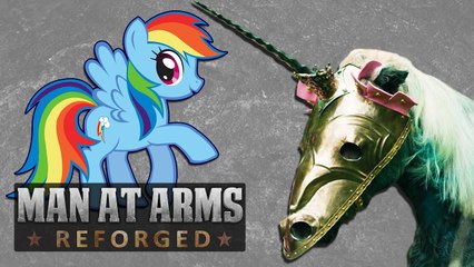 Deadly Pony Chamfron (My Little Pony Friendship Is Magic) - MAN AT ARMS REFORGED