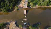 Crolla un ponte autostradale in Brasile, almeno 3 vittime