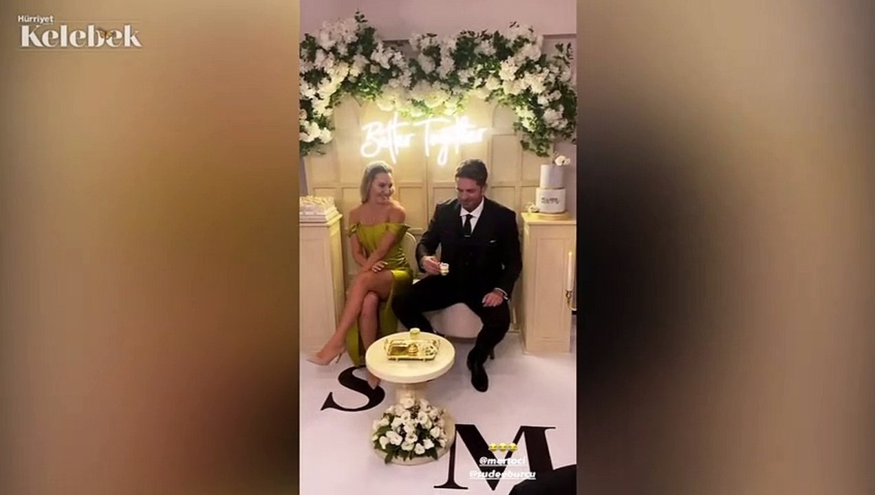 Mert Öcal ile Sude Burcu evlilik yolunda ilk adımı attı