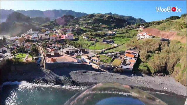 Australian jumpers enjoy a short but thrilling wingsuit flight in Madeira