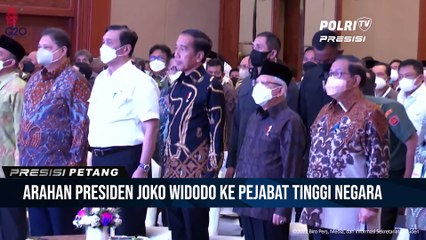 Pengarahan Presiden kepada seluruh Menteri Kepala Lembaga, Kepala Daerah, Pangdam dan Kapolda