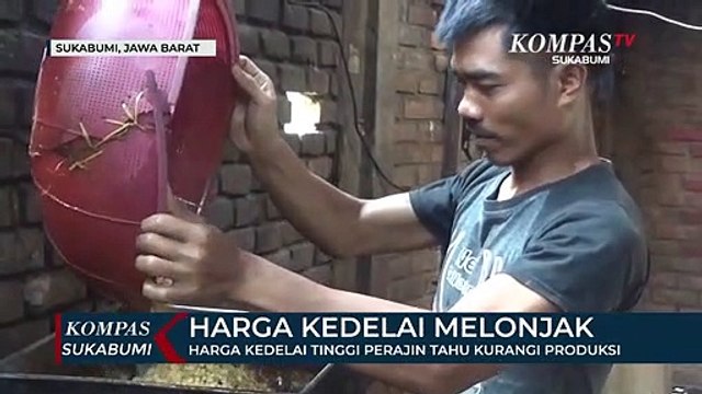 Harga Kedelai Tinggi Perajin Tahu Kurangi Produksi