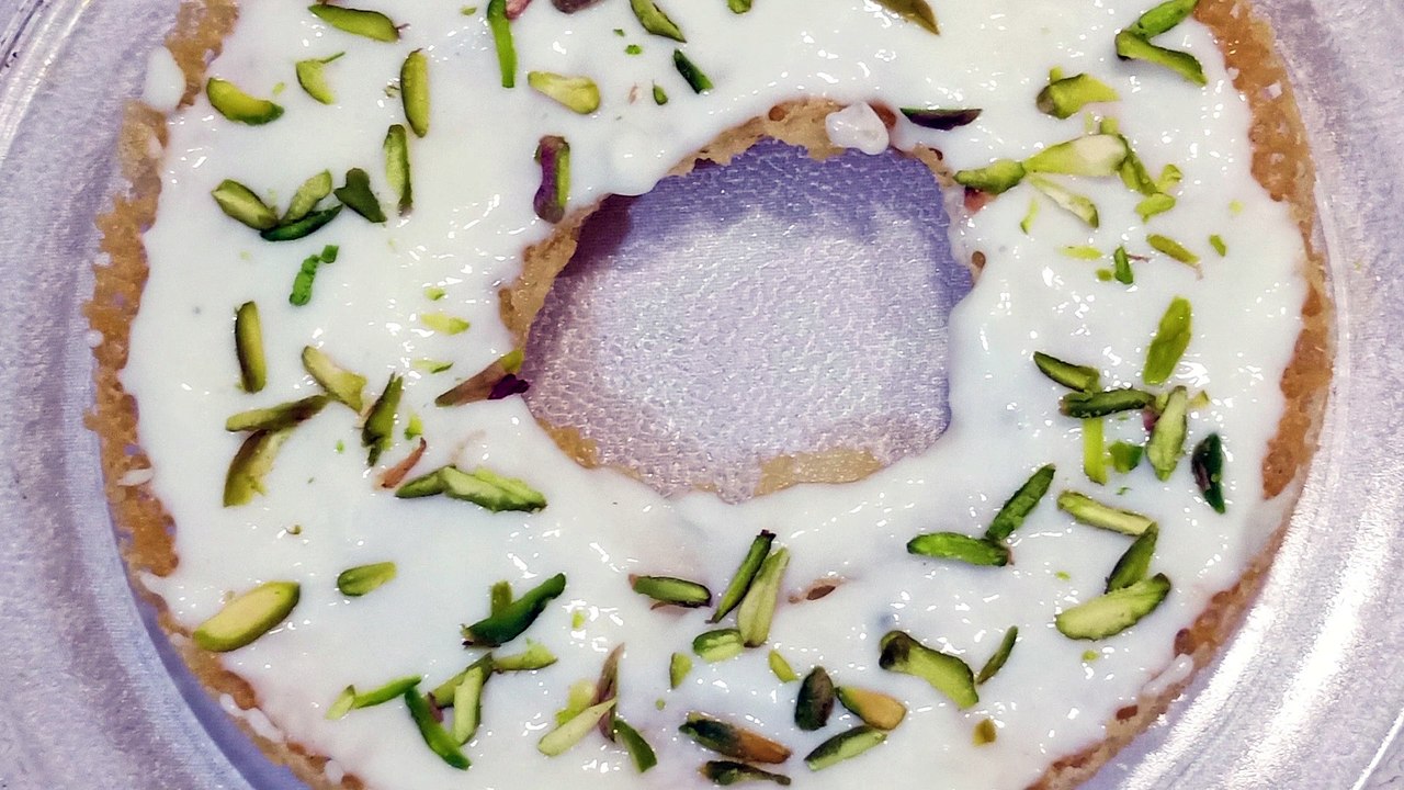 Ghevar Recipe | मलाई घेवर | राजस्थानी रबड़ी घेवर हलवाई स्टाइल | How to make ghewar at home