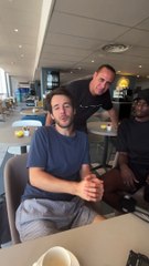 L'équipe "Jumeaux mais pas trop" avec Adrien Mangano - France Bleu Azur