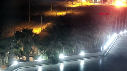 Mersin’de teröristlerin çantalarındaki patlayıcıyı infilak ettirdiği an kamerada