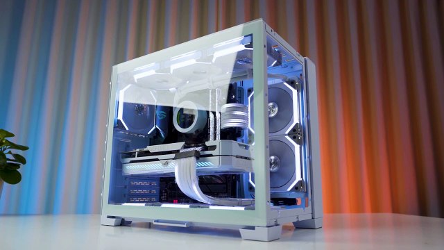 THE ALL WHITE CUSTOM GAMING PC [ RYZEN 9 5900X | RRTX 3080 WHITE | ROG X570-E | LIAN LI PC-O11 ]