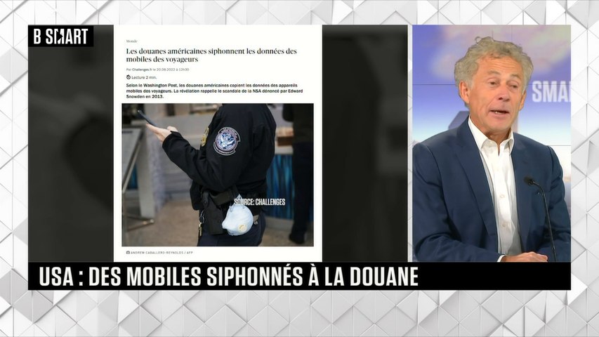 USA : des mobiles siphonnés à la douane