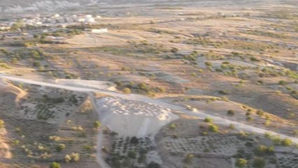 Kapadokya'daki Yıkım Havadan Görüntülendi