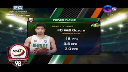 NCAA Season 98 | Game On Power Player: Will Gozum (Benilde) | Game On (Sept. 28, 2022)