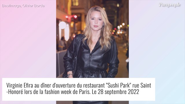 Charlotte Gainsbourg en mini-robe très fendue face à Virginie Efira sublime en cuir