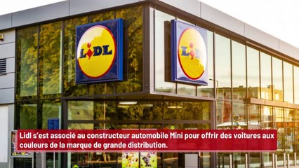 Lidl va faire gagner des voitures aux couleurs de sa marque !