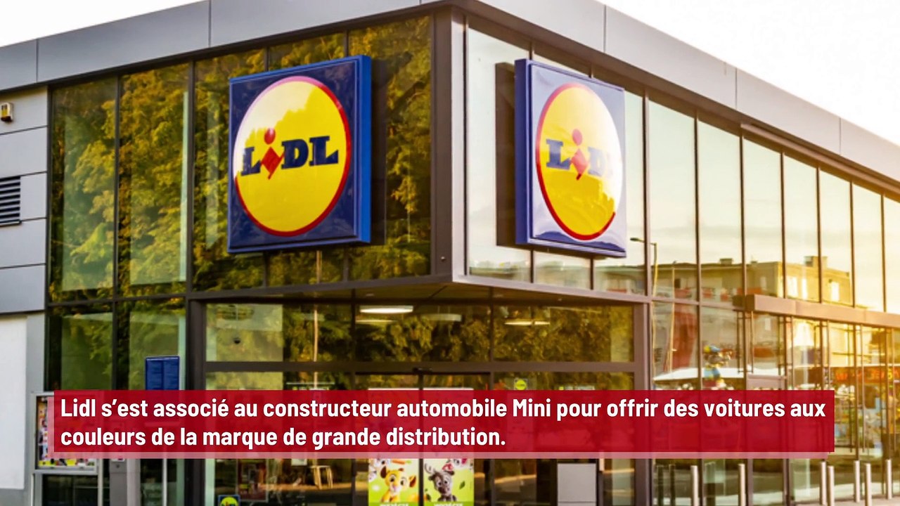 Lidl va faire gagner des voitures aux couleurs de sa marque !