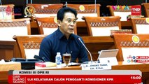 Komisi III DPR RI Pilih Johanis Tanak Sebagai Pimpinan KPK