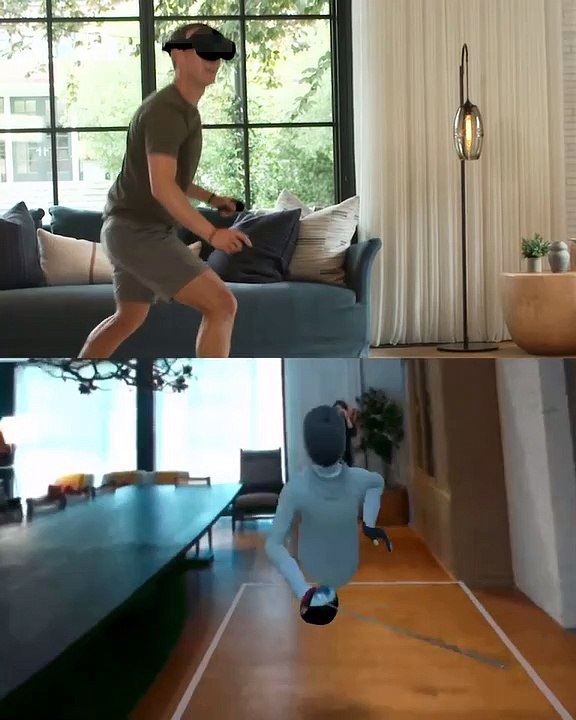 Mark Zuckerberg Fencing In The Metaverse With Lee Kiefer & Gerek Meinhardt | Using New VR Headset.