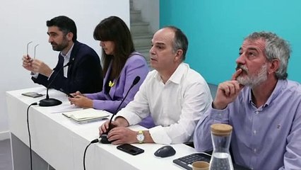 Reunión de la Ejecutiva de Junts, cuyos consellers han puesto su cargo a disposición del partido