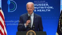 Biden s'adresse à une parlementaire décédée lors d'un discours