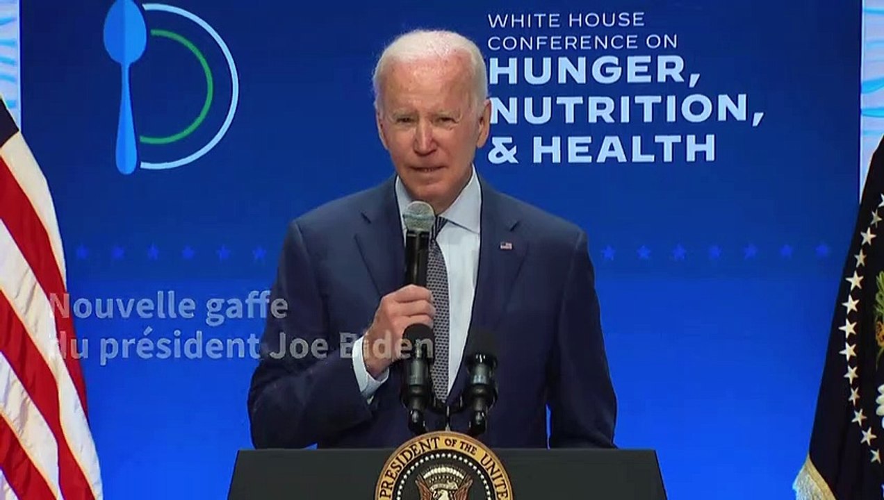 Biden s'adresse à une parlementaire décédée lors d'un discours