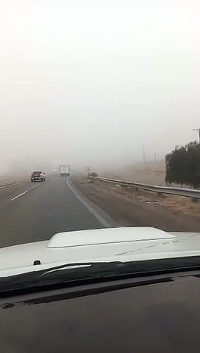 Niebla en Mendoza