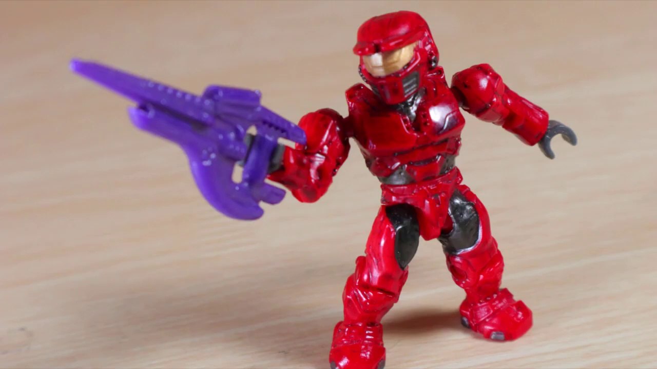  Mega Bloks HALO: Mystery Pack Series #2: UNSC Spartan (Red) || DOOM Construx Review