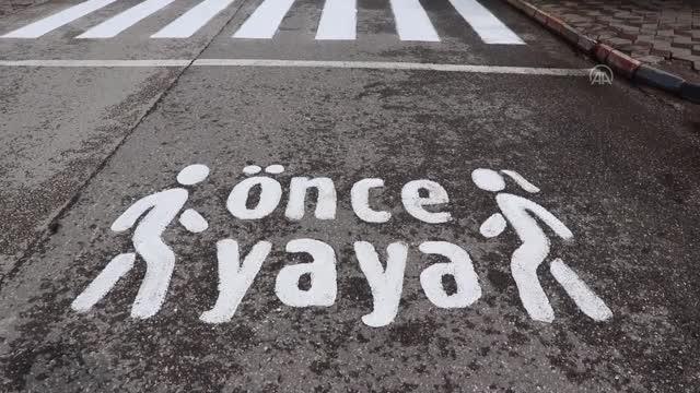 Yayalara öncelik duruşu, hayata saygı duruşu etkinliği