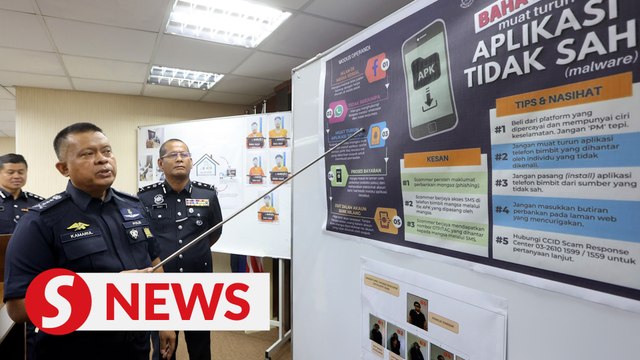 Busted: Syndicate who sold RM3mil worth of apps to scammers