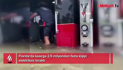 Florida’da kasırga 2,5 milyondan fazla kişiyi elektriksiz bıraktı