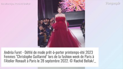 Fashion Week : Katrina Patchett en transparence, Sophie Thalmann très décolletée