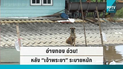 อ่างทอง อ่วม! หลัง “เจ้าพระยา” ระบายหนัก | เข้มข่าวค่ำ | 29 ก.ย. 65