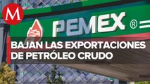 Exportaciones de petrleo de Pemex caen 16% en agosto