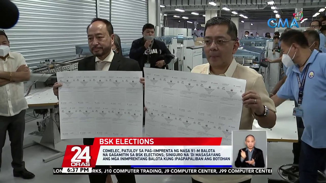 Panukalang batas na nagpapaliban sa Barangay and SK Elections sa October 2023, pirma na lang ni Pres. Bongbong Marcos ang hinihintay | 24 Oras