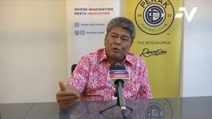 Datuk Azim tekankan Perak FC hanya bernasib baik layak ke Liga Super