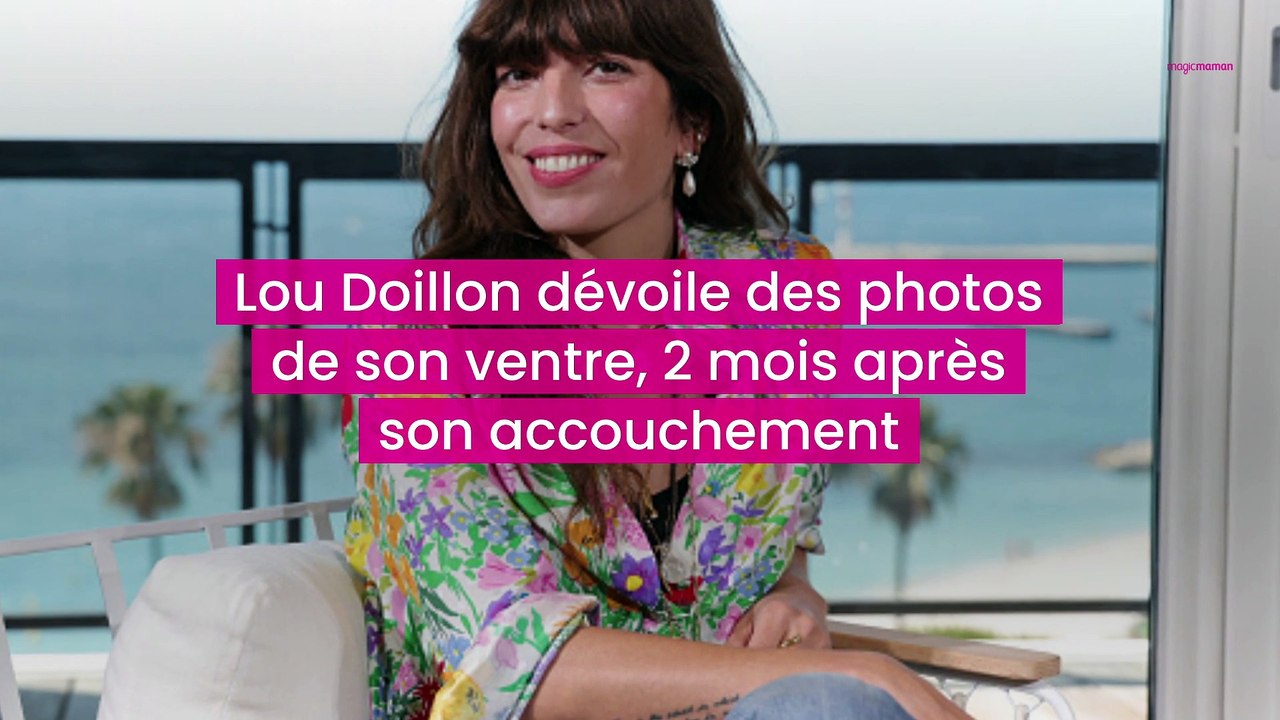 Lou Doillon dévoile des photos de son ventre 2 mois après son accouchement