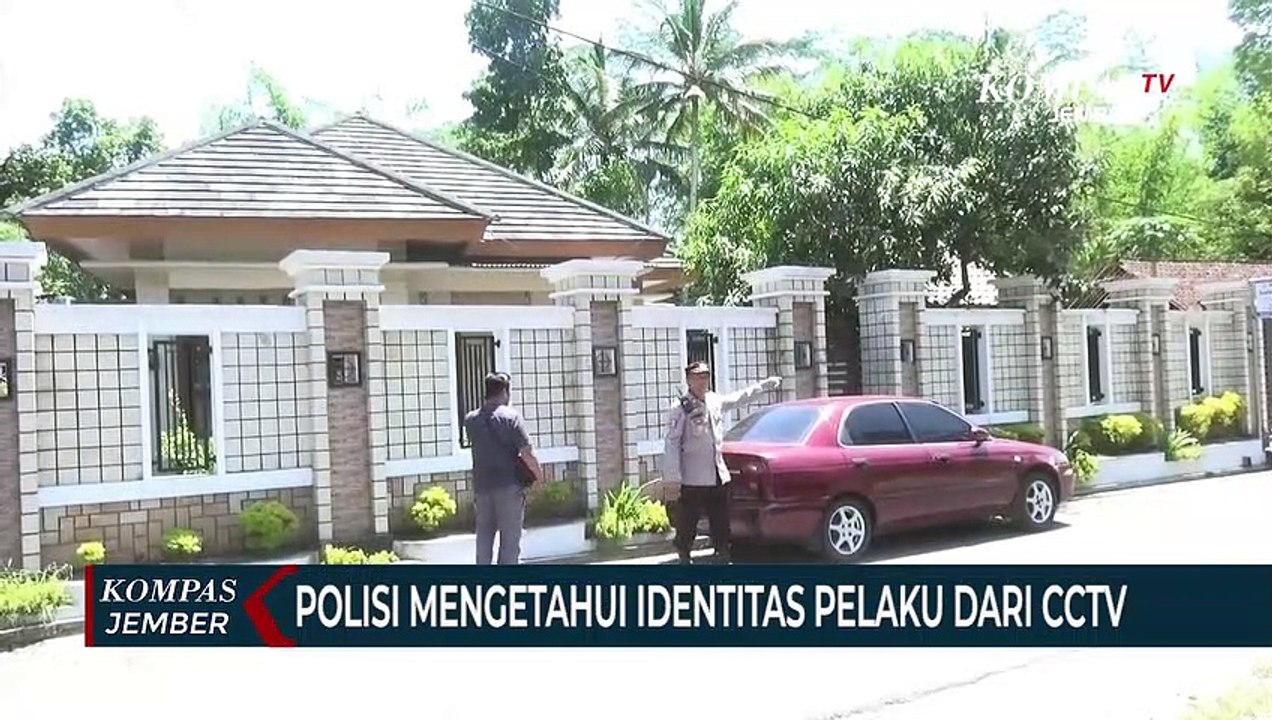 Terekam CCTV, Pelaku Curanmor Masuk Ke Rumah Warga Dengan Bobol Tembok