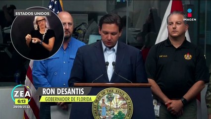 Huracán "Ian" toca tierra en Florida