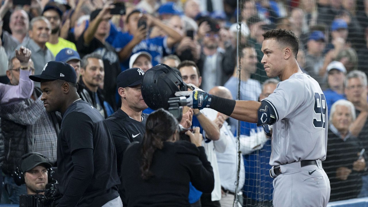 Aaron Judge Ties AL Home Run Record With 61st On Wednesday Vs. Blue Jays