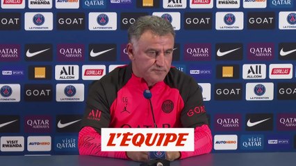 Galtier : «Le rôle de Mbappé ? Son analyse est juste» - Foot - L1 - PSG
