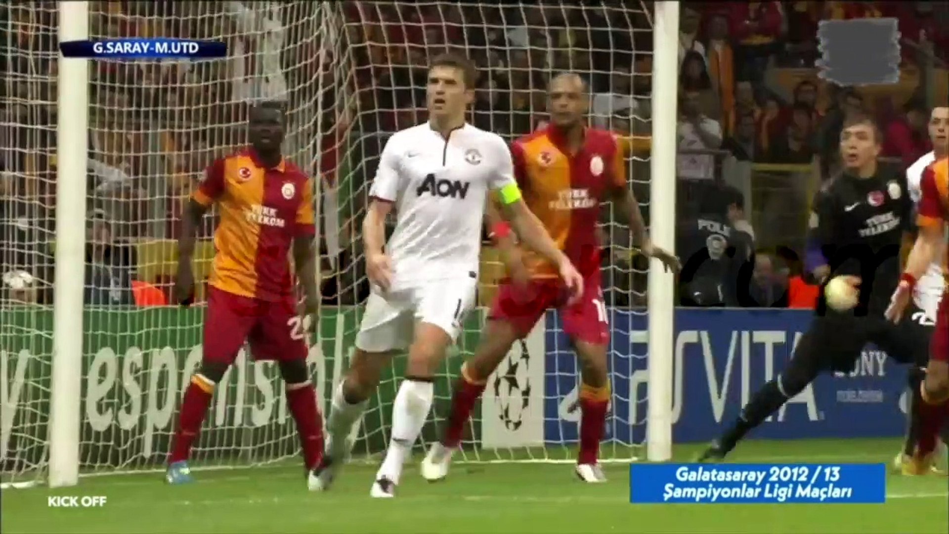 Galatasaray 1-0 Manchester United [HD] 20.11.2012 - 2012-2013 Champions  League Group H Matchday 5 (Ver. 2) - Dailymotion Video