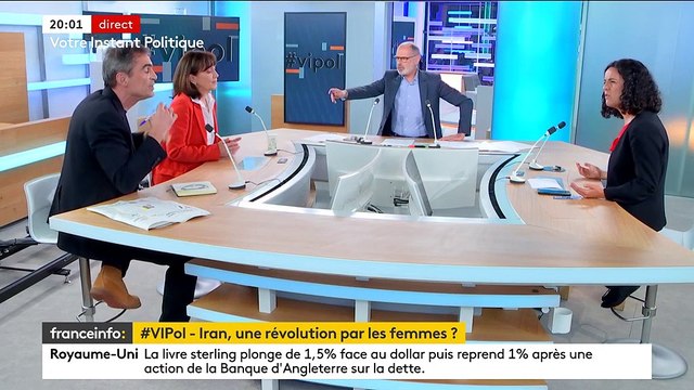 Vous êtes nuls par définition ! : Passe d'armes entre Raphaël Enthoven et Manon Aubry sur franceinfo: