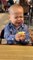 Toddler Puckers Face and Giggles After Tasting Lemon