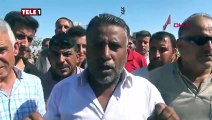 Harran'da çiftçiler Bakan Kirişçi'yi istifaya çağırdı