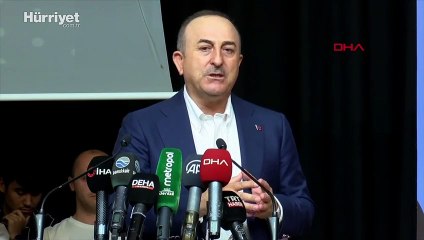 Dışişleri Bakanı Mevlüt Çavuşoğlu, Denizli'de açıklamalarda bulundu